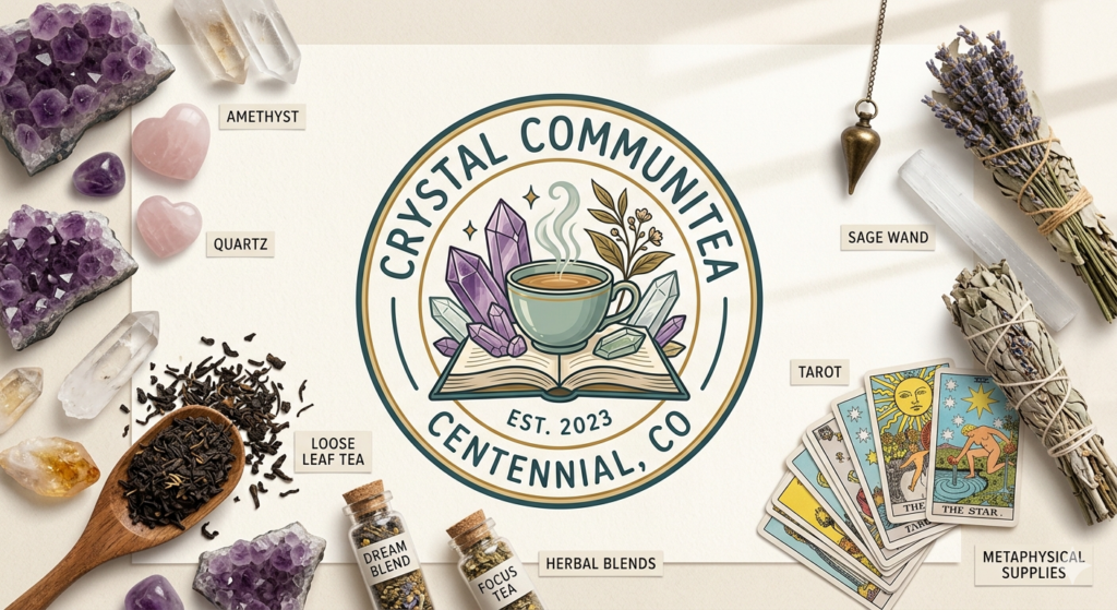 Crystal CommuniTea Shop: Your Centennial Sanctuary for Holistic Wellness 1 Crystal communitea shop