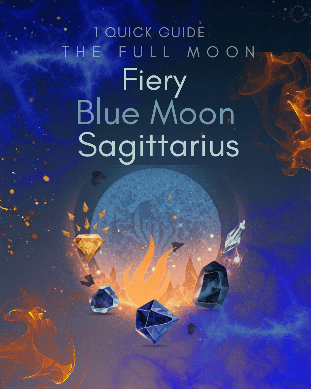 Fiery Full Moon
