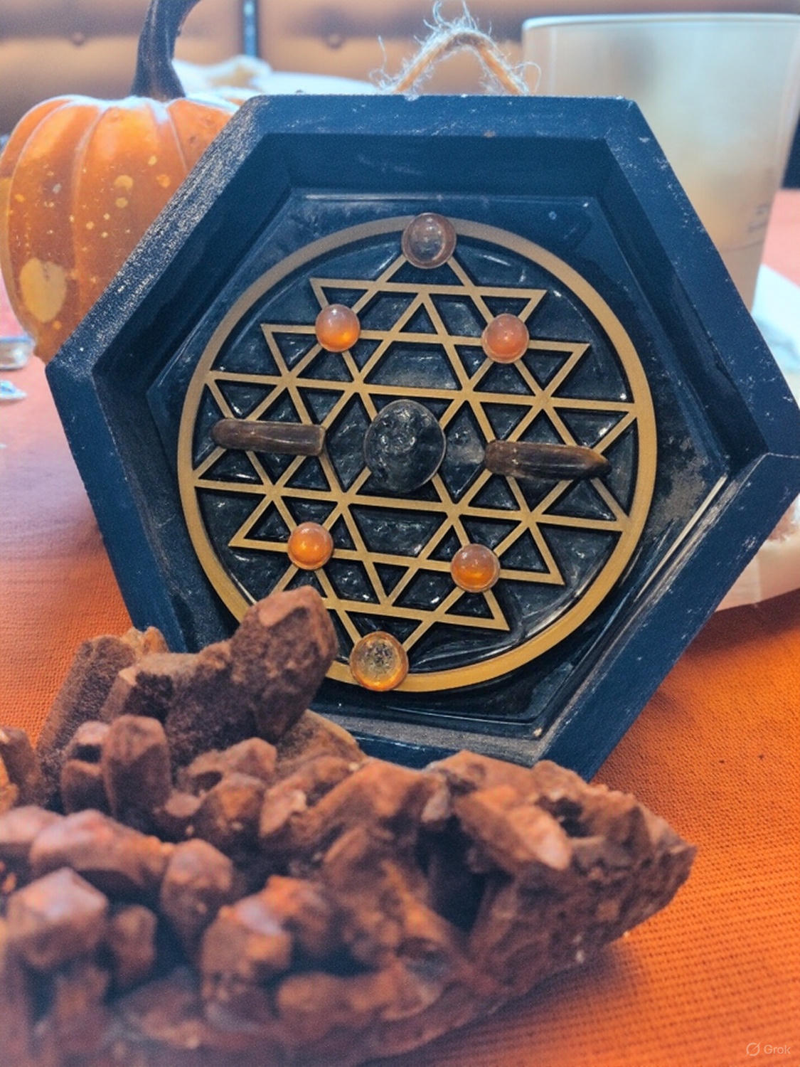 Spiritual Protection Crystal Grid Class 1 Crystal Grid